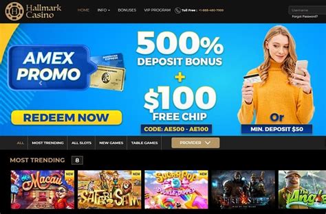 hallmark casino $100 free chip|Hallmark Casino Review 2024 .